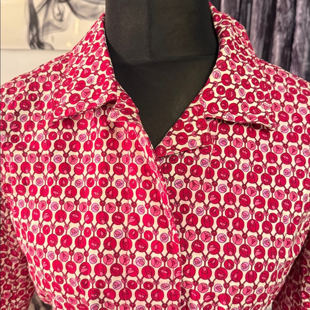 GAP Pink and Cream Patterned Jacket - Picture 3 of 7